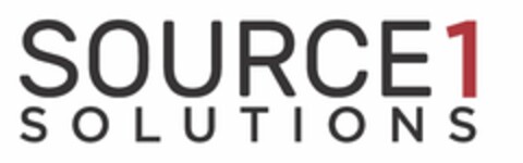 SOURCE 1 SOLUTIONS Logo (USPTO, 02/06/2020)