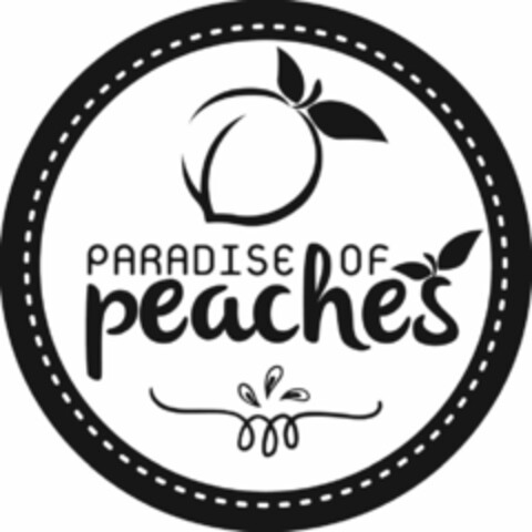 PARADISE OF PEACHES Logo (USPTO, 04/02/2020)