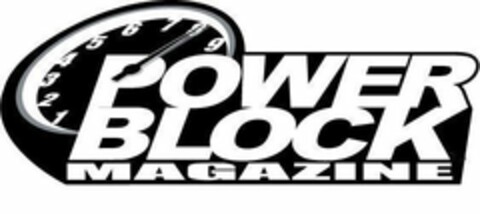 POWER BLOCK MAGAZINE Logo (USPTO, 23.03.2009)