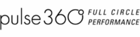 PULSE 360 FULL CIRCLE PERFORMANCE Logo (USPTO, 08/27/2009)