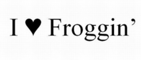 I  FROGGIN' Logo (USPTO, 31.03.2010)