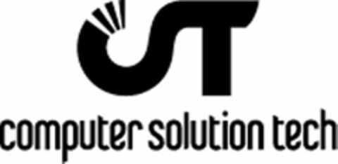 'COMPUTER', 'SOLUTION', 'TECH', 'CST' Logo (USPTO, 29.04.2010)