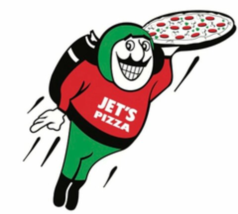 JET'S PIZZA Logo (USPTO, 28.05.2010)