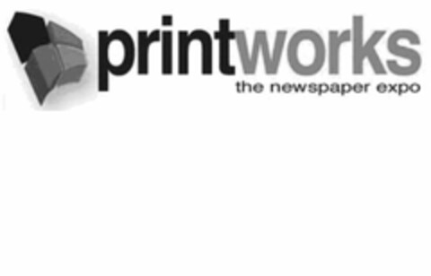 PRINTWORKS THE NEWSPAPER EXPO Logo (USPTO, 04.08.2010)