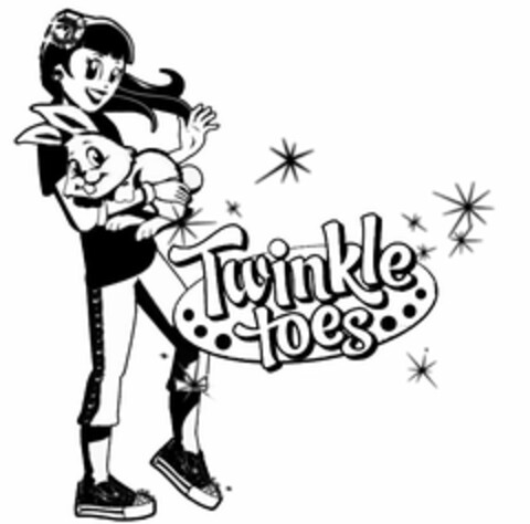 TWINKLE TOES Logo (USPTO, 08.10.2010)