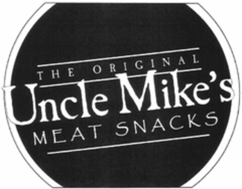 THE ORIGINAL UNCLE MIKE'S MEAT SNACKS Logo (USPTO, 09.02.2011)