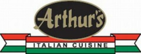 ARTHUR'S ITALIAN CUISINE Logo (USPTO, 01.08.2011)