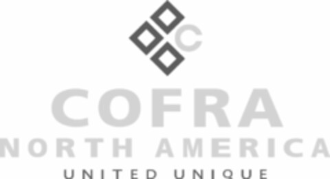 COFRA NORTH AMERICA UNITED UNIQUE Logo (USPTO, 06.06.2012)