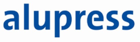ALUPRESS Logo (USPTO, 07/20/2012)