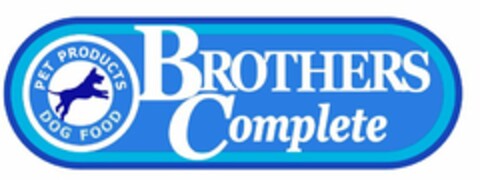 PET PRODUCTS DOG FOOD BROTHERS COMPLETE Logo (USPTO, 11/14/2012)