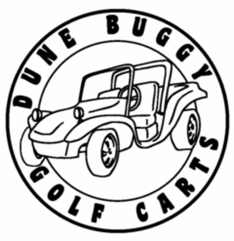 DUNE BUGGY GOLF CARTS Logo (USPTO, 15.02.2013)