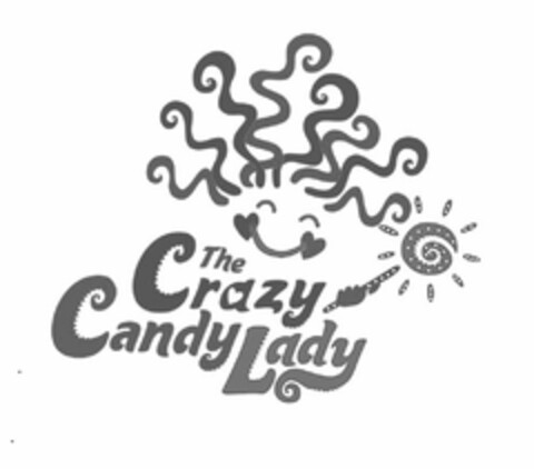 THE CRAZY CANDY LADY Logo (USPTO, 31.05.2013)