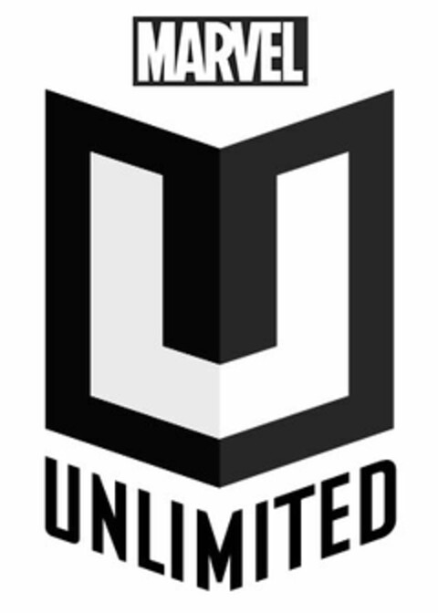 MARVEL U UNLIMITED Logo (USPTO, 09/17/2013)