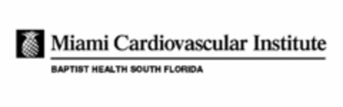 MIAMI CARDIOVASCULAR INSTITUTE BAPTIST HEALTH SOUTH FLORIDA Logo (USPTO, 31.01.2014)