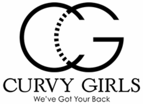 CG CURVY GIRLS WE'VE GOT YOUR BACK Logo (USPTO, 07.04.2014)