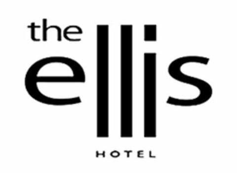 THE ELLIS HOTEL Logo (USPTO, 21.04.2014)