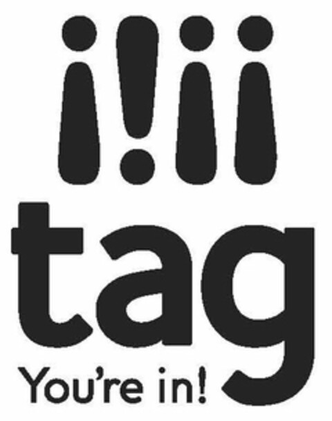 TAG YOU'RE IN! Logo (USPTO, 19.10.2014)