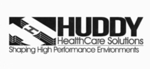 H HUDDY HEALTHCARE SOLUTIONS SHAPING HIGH PERFORMANCE ENVIRONMENTS Logo (USPTO, 23.02.2015)