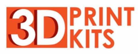 3D PRINT KITS Logo (USPTO, 13.07.2015)
