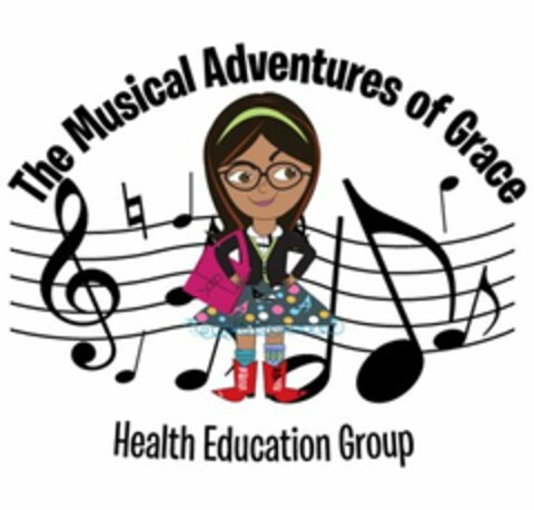 THE MUSICAL ADVENTURES OF GRACE HEALTH EDUCATION GROUP Logo (USPTO, 15.12.2015)