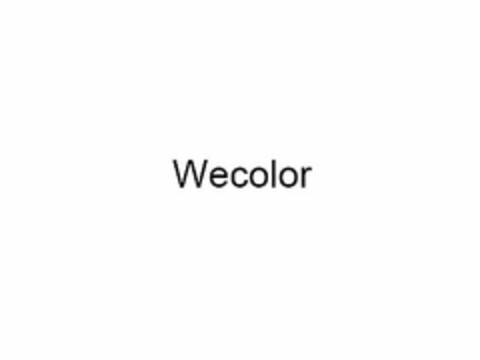 WECOLOR Logo (USPTO, 27.05.2016)