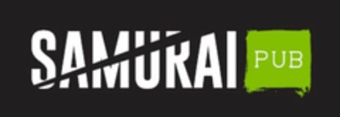 SAMURAI PUB Logo (USPTO, 30.03.2017)