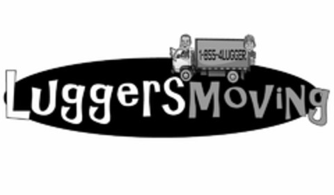LUGGERS MOVING 1-855-4LUGGER Logo (USPTO, 05/02/2017)