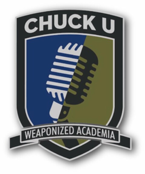 CHUCK U WEAPONIZED ACADEMIA Logo (USPTO, 07/26/2017)