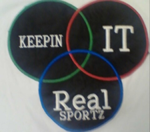 KEEPIN IT REAL SPORTZ Logo (USPTO, 02.10.2017)