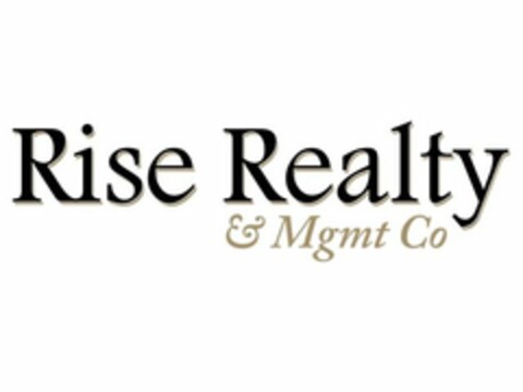 RISE REALTY & MGMT CO Logo (USPTO, 05.10.2017)