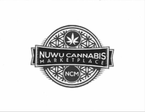 NUWU CANNABIS MARKETPLACE NCM Logo (USPTO, 10/23/2017)