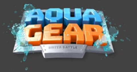 AQUA GEAR WATER BATTLE Logo (USPTO, 11/28/2017)