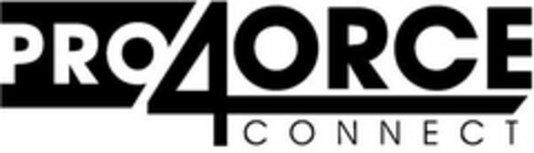 PRO4ORCE CONNECT Logo (USPTO, 12/01/2017)