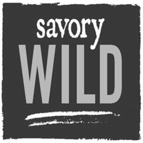 SAVORY WILD Logo (USPTO, 14.06.2018)