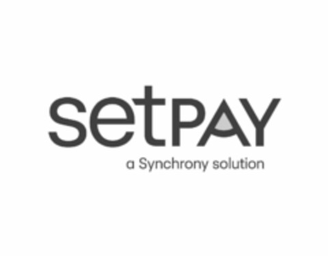 SETPAY A SYNCHRONY SOLUTION Logo (USPTO, 03/11/2019)