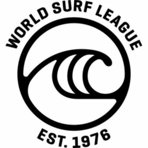 WORLD SURF LEAGUE EST. 1976 Logo (USPTO, 07/18/2019)