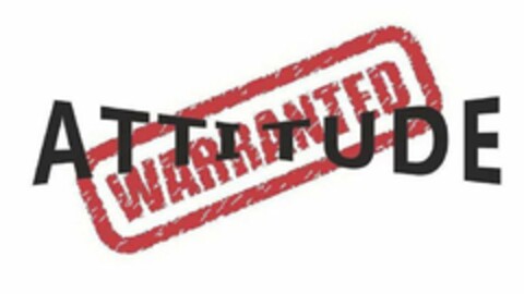 WARRANTED ATTITUDE Logo (USPTO, 03/13/2020)