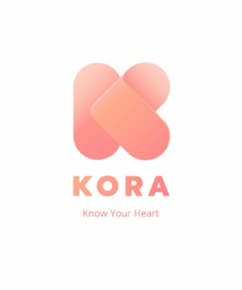 K KORA KNOW YOUR HEART Logo (USPTO, 20.04.2020)