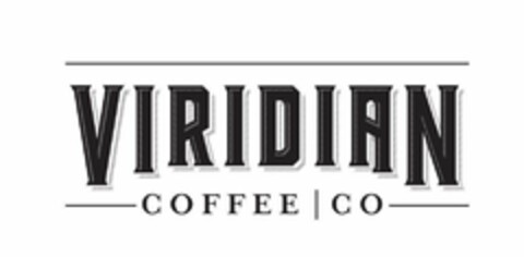 VIRIDIAN COFFEE CO Logo (USPTO, 01.05.2020)