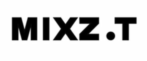 MIXZ.T Logo (USPTO, 08/18/2020)