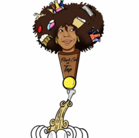 BLACK GIRL ON TAP Logo (USPTO, 09/15/2020)