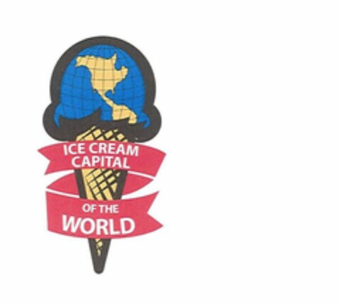 ICE CREAM CAPITAL OF THE WORLD Logo (USPTO, 20.02.2009)