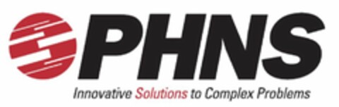 PHNS INNOVATIVE SOLUTIONS TO COMPLEX PROBLEMS Logo (USPTO, 26.05.2009)