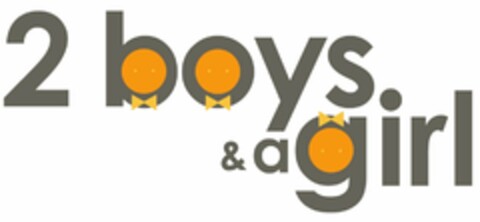 2 BOYS, & A GIRL Logo (USPTO, 29.12.2009)