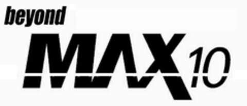 BEYOND MAX10 Logo (USPTO, 20.01.2010)