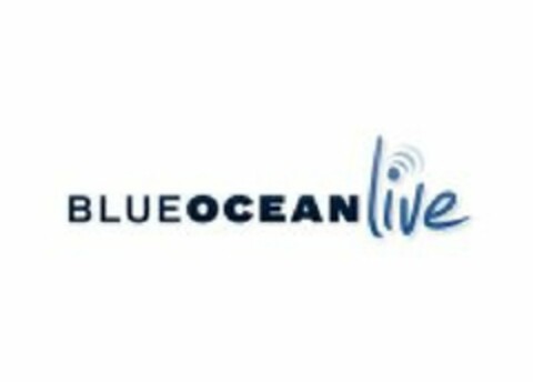 BLUE OCEAN LIVE Logo (USPTO, 26.01.2010)