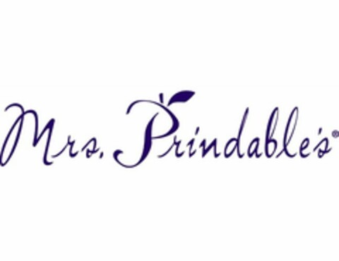 MRS. PRINDABLE'S Logo (USPTO, 06/01/2010)