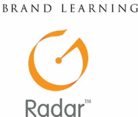BRAND LEARNING RADAR Logo (USPTO, 08.02.2011)