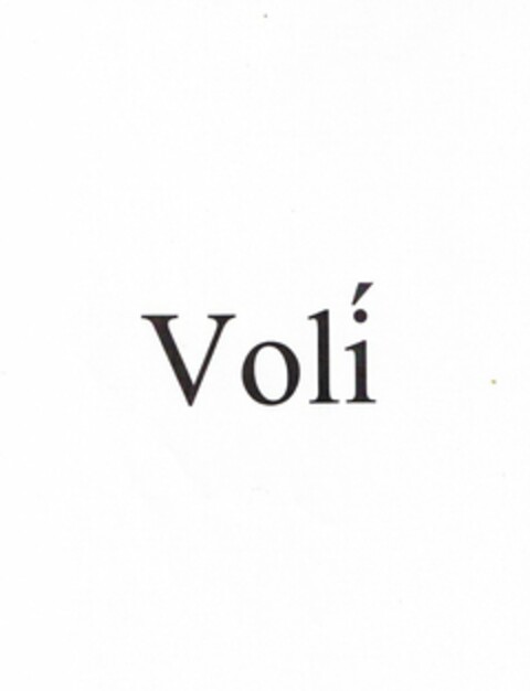 VOLÍ Logo (USPTO, 16.03.2011)