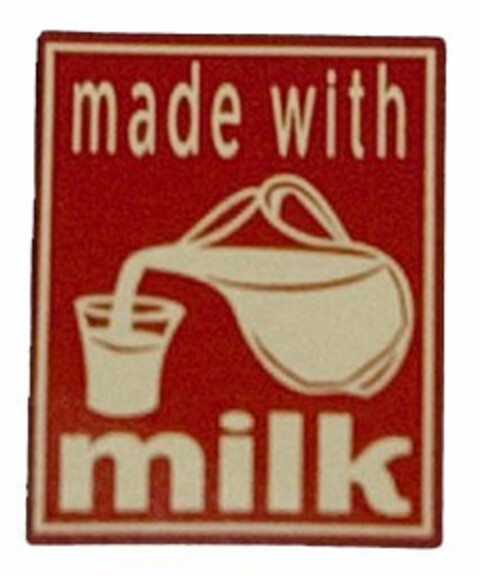 MADE WITH MILK Logo (USPTO, 06/07/2011)